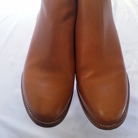 Madewell |Tan Leather Billy Boots size 10 - Picture 10 of 15